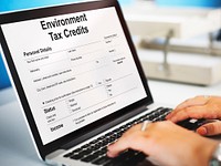 Environment Tax Credits Document Form Concept