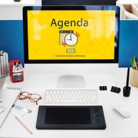 Agenda Appointment Activity Plan Concept