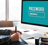 Password Access Firewall Internet Log-in Private Concept