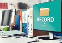 Record Confidential Privacy Infomation Data Concept