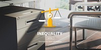 Inequality Difference Diversity Imbalance Racism Concept