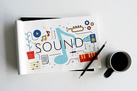 Music Note Melody Sound Play Word Graphic
