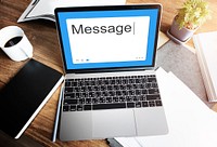 Message Social Network SMS Communication Concept