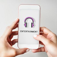 Entertainment Audio Multimedia Podcast Graphic Concept
