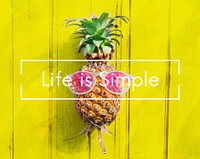 Life Simple Balance Relax Simplicity Happiness Concept