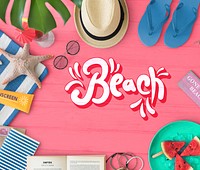 Beach Vocation Enjoy Holidays Summer Concept