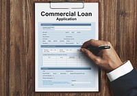 Commercial Loan Business Support Concept