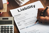 Retirement Plan Loan Liability Tax Form Concept