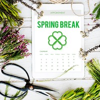 Spring Break Weather Planner Concept