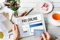 Online Payment Benefits Internet Technology Concept