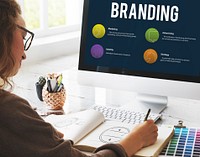 Branding Marketing Strategy Ideas Concept