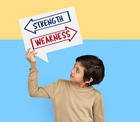 Arrow Opposite Choice Strength Weakness Icon