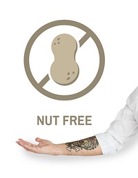 Nut Free Healthy Lifestyle Concept