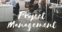 Project Management Business Coordination Concept