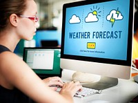 Weather Forecast Temperature Meteorology Concept