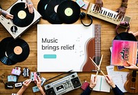 Music concept community together
