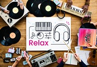 Music Audio Recreation Relaxation Entertainment Concept