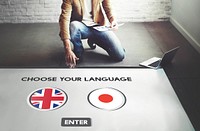 English Japanese Language Communication Concept