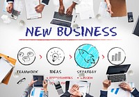 New Business Begin Launch Growth Success Concept
