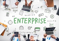 Enterprise Company Business Corporation Organization Concept