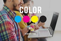 CMYK Color Printing Color Model Creative Concept