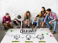 Creativity Thinking Brainstorm People Concept