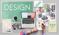 Be Raw Creative Design Ideas Concept