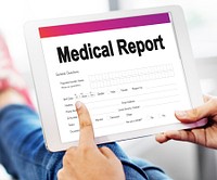 Medical Record Report Healthcare Document Concept