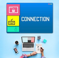 Access Connection Internet Technology Concept