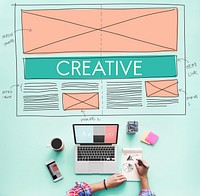 Creative Creatvity Web Design Layout Concept