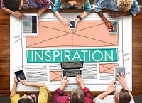 Inspiration Asporation Creative Imagination Dream Concept