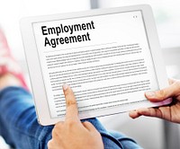 Employment Agreement Form Policy Concept