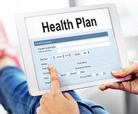 Health Plan Treatment Medical Document Form Concept