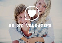 Be My Valantine Romance Heart Love Passion Concept