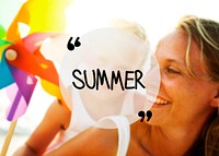 Summer Holiday Relaxation Travel Vacation Concept