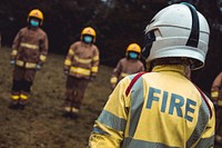 Firefighter training. Original public domain image from Flickr