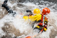 Swift water rescue training. Original public domain image from Flickr