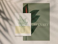 Aesthetic houseplant poster and card