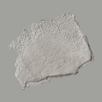 Smeared wet cement texture vector graphic element in gray tone