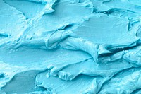Blue gelato texture background, food macro shot