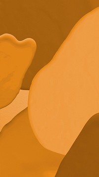 Acrylic fluid orange texture mobile phone wallpaper