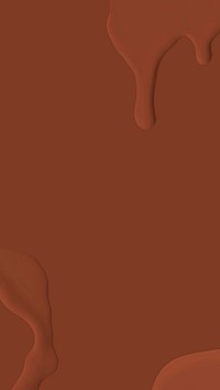 Brown acrylic paint phone wallpaper background