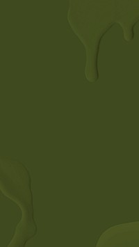 Olive green acrylic painting phone wallpaper background