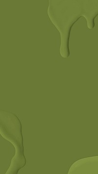 Olive green acrylic texture phone wallpaper background