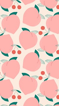 Psd colorful pastel peach pattern background