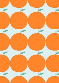 Psd colorful orange pattern background
