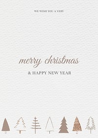 Christmas season&#39;s greetings festive card