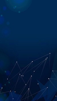 Abstract navy blue vector mobile wallpaper digital grid technology