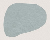 Abstract textured shape element in gray tone design