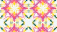 Tie dye pattern background psd with colorful watercolor paint